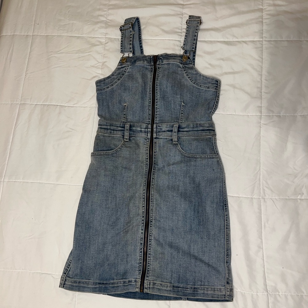 American Eagle Denim Overall Dress Women’s Size 2